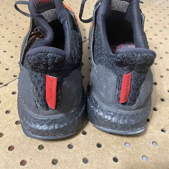 Adidas UltraBoost Shoes Mens 11 Red Game of Thrones 4.0 House Targaryen Dragons - Picture 6 of 11